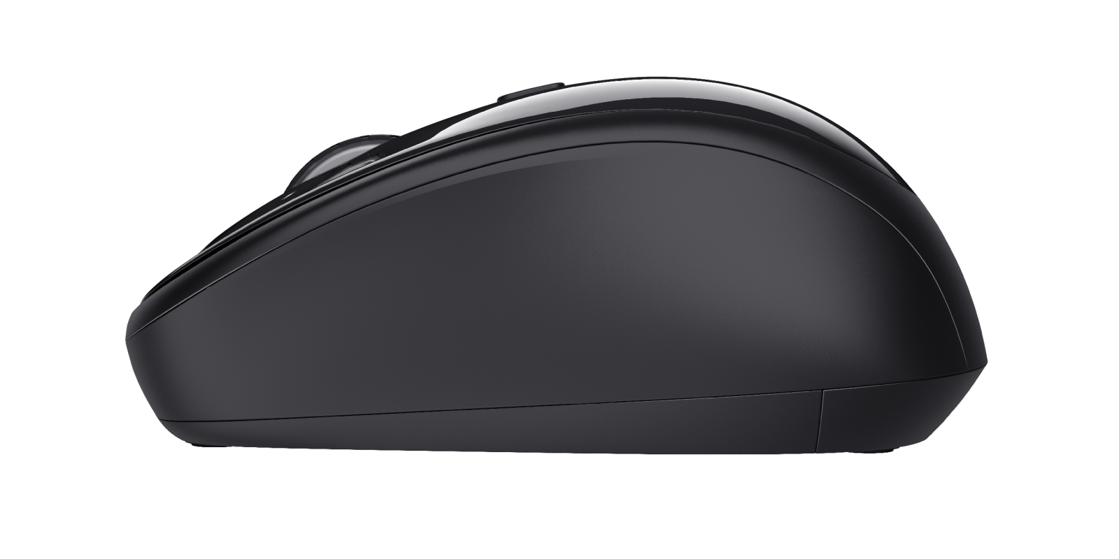 Yvi Wireless Mouse - black-Side