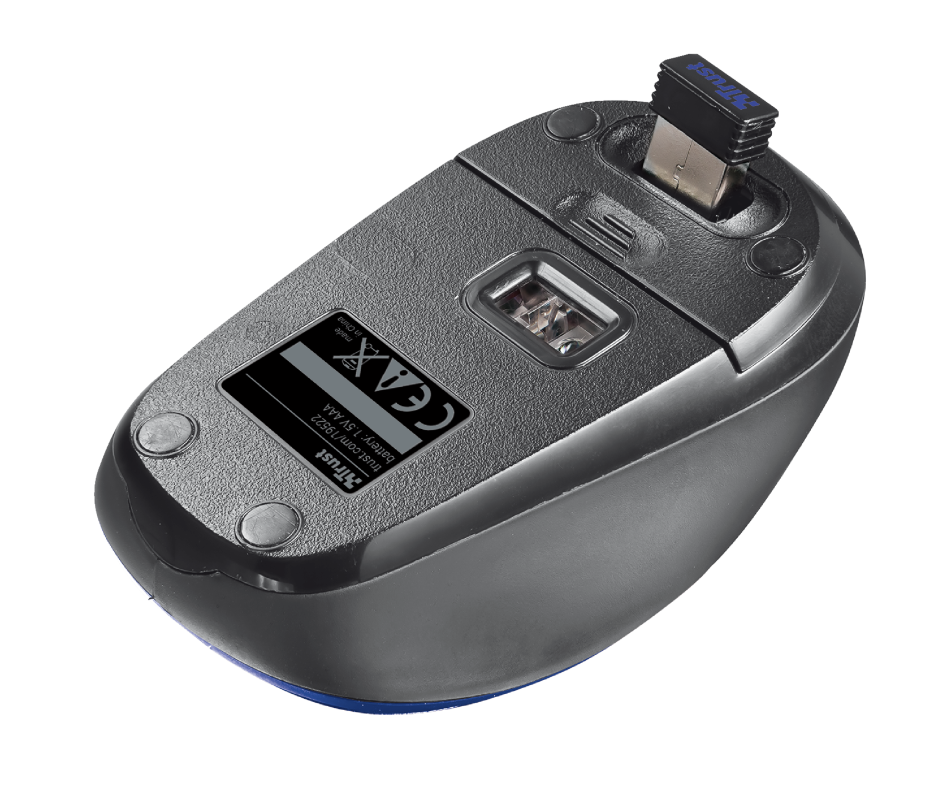 Yvi Wireless Mouse - blue-Bottom