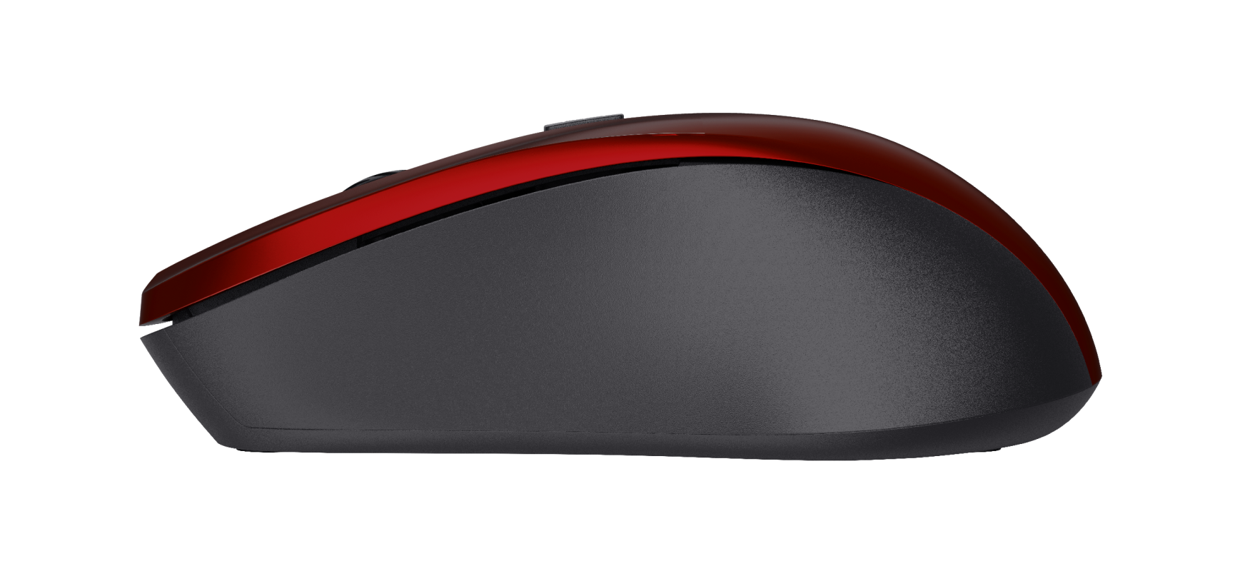 Mydo Silent Click Wireless Mouse - red-Side