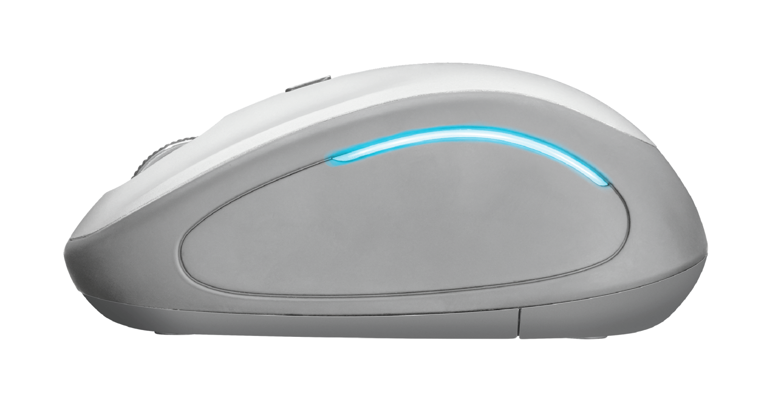 Yvi FX Wireless Mouse - white-Side