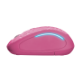 Yvi FX Wireless Mouse - pink-Side