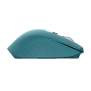 Ozaa Rechargeable Wireless Mouse - blue-Side