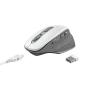 Ozaa Rechargeable Wireless Mouse - white-Visual