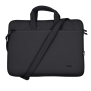 Bologna Slim Laptop Bag 16 inch Eco - black-Front