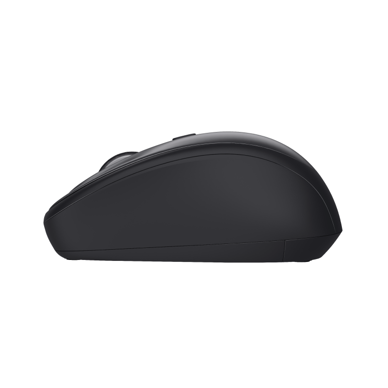 Yvi+ Silent Wireless Mouse Eco - black-Side