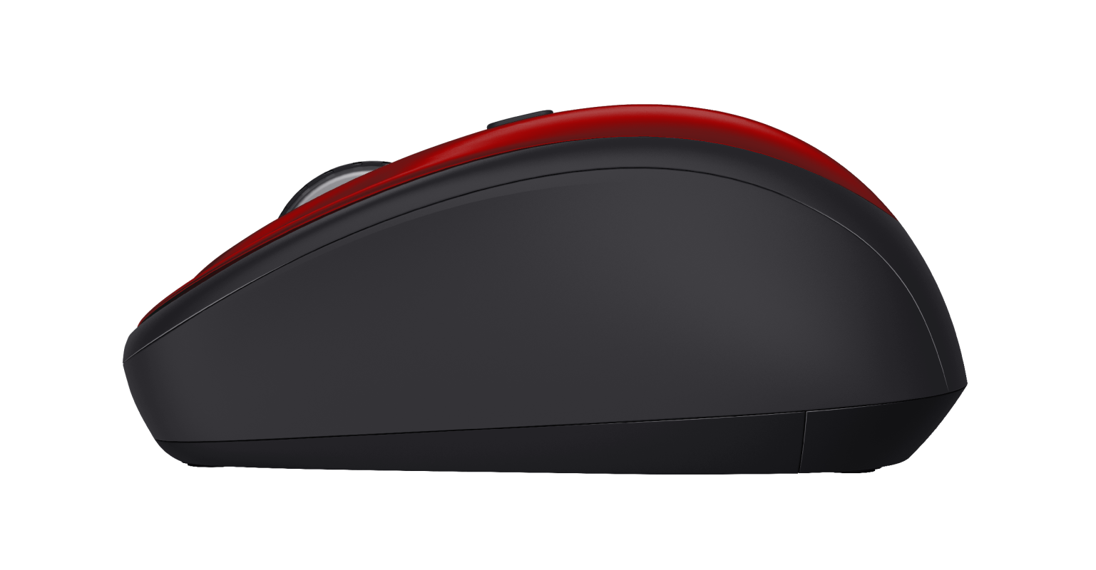 Yvi+ Silent Wireless Mouse Eco - red-Side
